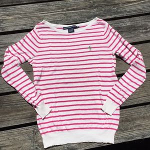 Ralph Lauren Sport Striped Sweater Sz M